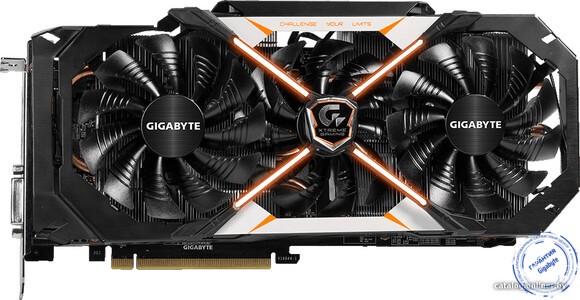 видеокарт Gigabyte GeForce GTX 1070 Xtreme Gaming
